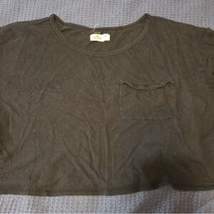 Hollister Black Crop Top